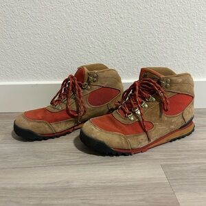 Danner Women's Mountain 600 Orange and Tan Hiking Boots